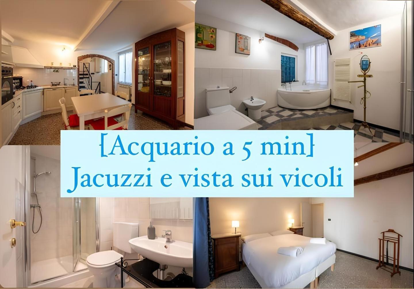 Acquario A 5 Min - Jacuzzi E Vista Sui Vicoli Apartment